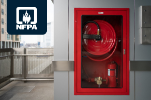 NFPA 14/22: Instalación de Tubería Vertical y Mangueras / Tanques de Agua para Protección contra Incendios